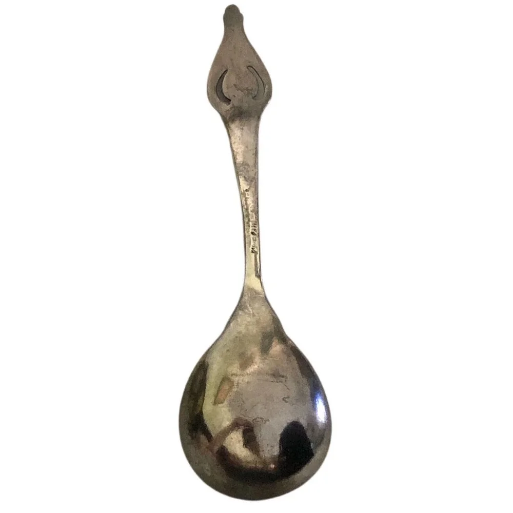 International Silver “Shirley” Spoon Pineapple Signed Sugar Early 19th Century